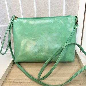 NWOT Hobo Kori convertible crossbody bag clutch in Mint - new